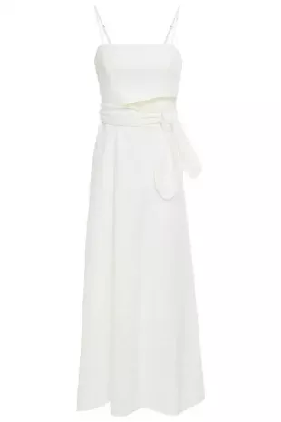 Amelie Knotted Cut Out Dress