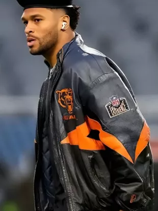 Roschon Johnson Chicago Bears Wild Card Playoffs Jacket
