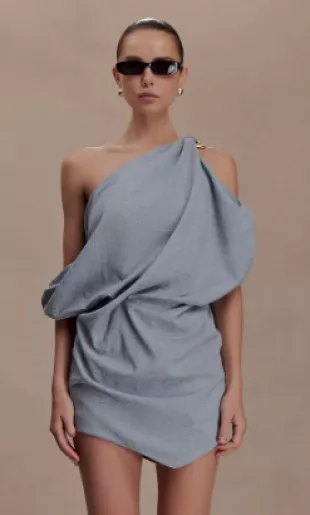 Gabriella Draped Mini Dress