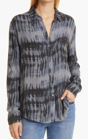 Hunter Tie Dye Button-Up Shirt