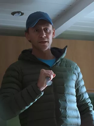 The Night Manager S02 Jonathan Pine Green Puffer Jacket