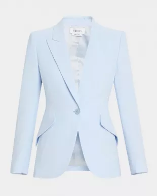Single-Breasted Blazer Jacket
