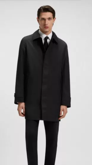 Gore-Tex® Water-Repellent Collared Coat