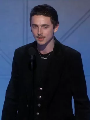 Timothee Chalamet 83rd Golden Globe Awards Black Blazer