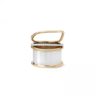 Erin Ring in White Gold