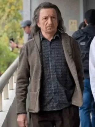 Wonder Man 2026 Ben Kingsley Wool Cardigan