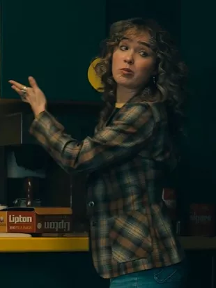 Ponies 2026 Twila Hasbeck Checkered Blazer