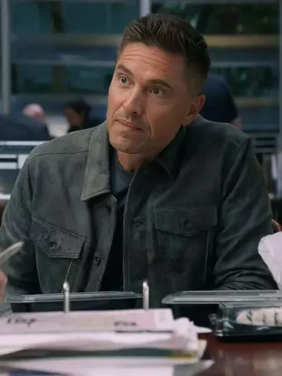 Tim Bradford The Rookie S08 Suede Leather Jacket