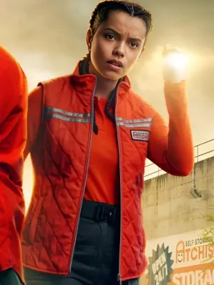 Georgina Campbell Cold Storage 2026 Orange Vest