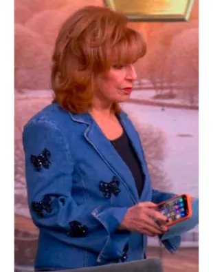 The View 2026 Joy Behar Bow Embellished Blazer
