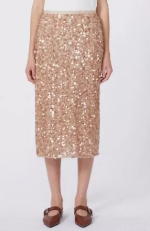 Docchio Sequin Midi Skirt