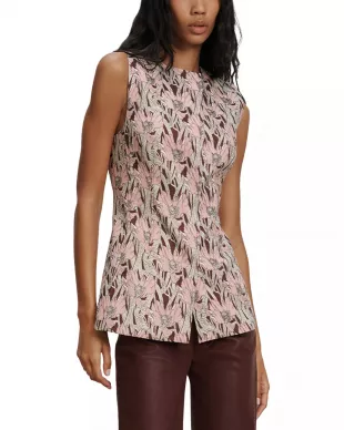 Jessup Floral Jacquard Vest