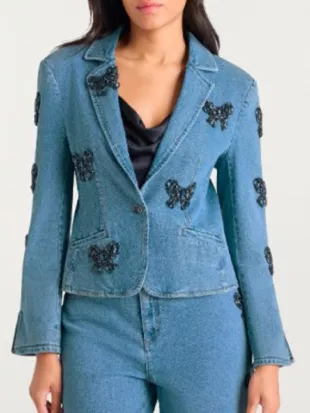 The View 2026 Joy Behar Bow Embellished Blazer
