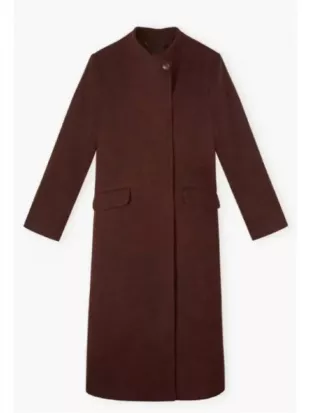 The Traitors UK S04 Claudia Winkleman Brown Coat