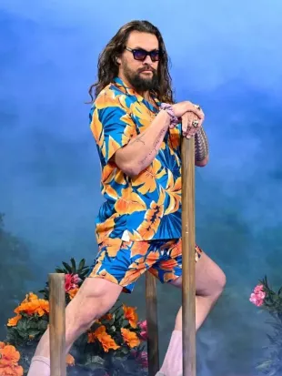 Jason Momoa The Tonight Show Starring Jimmy Fallon S13 Hawaiian Set
