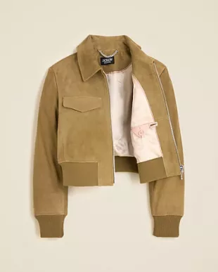 Collection Cropped Flight Jacket