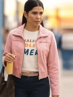 TV Series All Her Fault Kartiah Vergara Pink Jacket