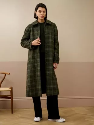 The Traitors UK S04 Claudia Winkleman Checkered Long Coat