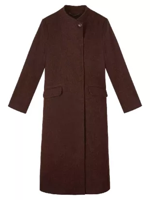 The Traitors UK S04 Claudia Winkleman Brown Coat