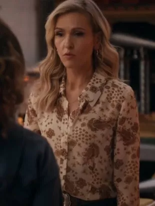 Stumble Courteney Potter Silk Floral Shirt