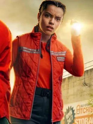 Cold Storage 2026 Georgina Campbell Orange Vest