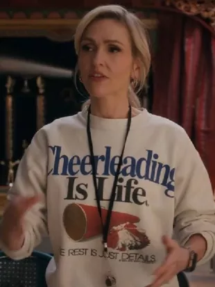 Stumble S1 Courteney Potter White Sweatshirt