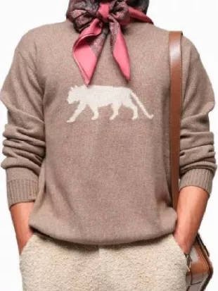 Today Show 2026 Martha Stewart Tiger Cashmere Sweater