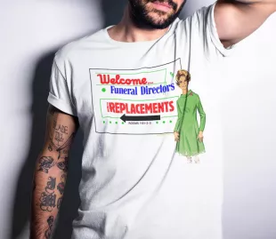 1991 Tour Funeral Directors T Shirt