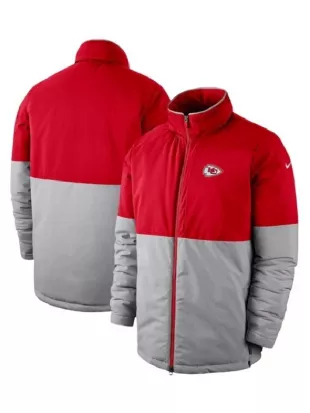 Kansas City Chiefs Red/Grey Sideline Jacket