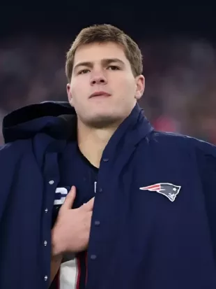 Drake Maye Patriots Cape Coat