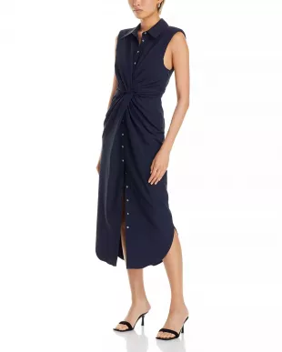 Catalina Sleeveless Midi Shirtdress