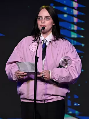 Billie Eilish 2026 MLK Jr Beloved Community Awards Jacket