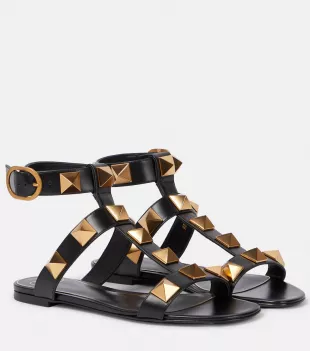 Roman Stud Leather Sandals