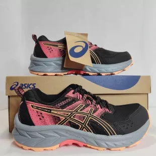 Black/Pink Gel Ventura 9 Sneakers