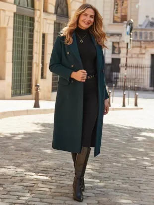 Longline Collar Overcoat