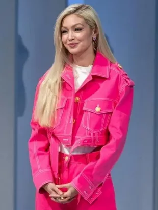 Next In Fashion S02 Gigi Hadid Pink Jacket