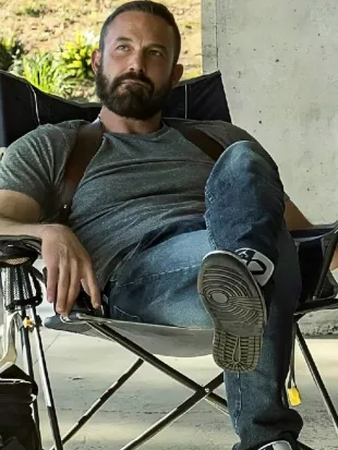 The Rip Ben Affleck Grey T-Shirt