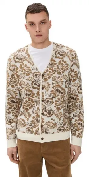 Alban Floral Jacquard Cardigan
