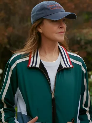 Shrinking S3 Christa Miller Denim Track Jacket