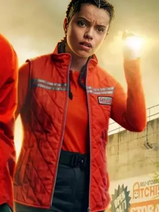 Cold Storage 2026 Georgina Campbell Orange Vest