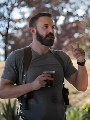 The Rip Ben Affleck Grey Tee