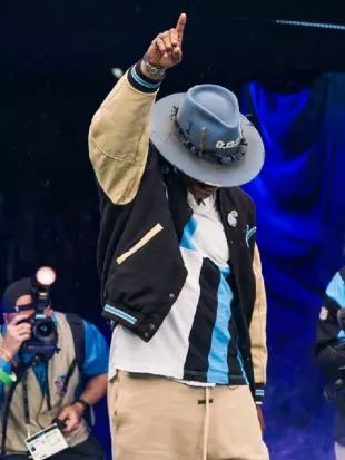 Cam Newton Carolina Panthers Varsity Jacket