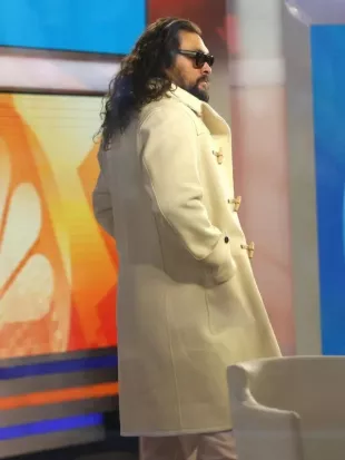 Today Show 2026 Jason Momoa Toggle Duffle Coat