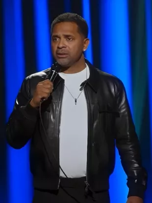 Mike Epps: Delusional Black Leather Jacket