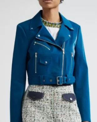 Zoe Jacket in Red Sangria