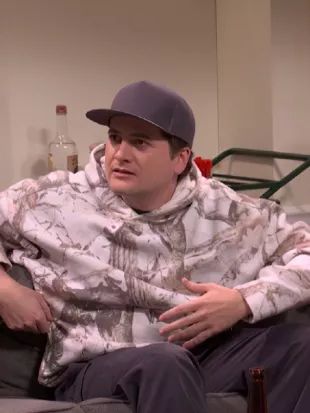 Saturday Night Live S51 Camo Hooded Sweater