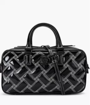Small Kensington Quilted Leather Duffle Bag