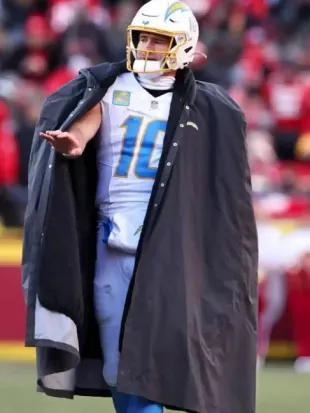 Justin Herbert LA Chargers Cape Coat