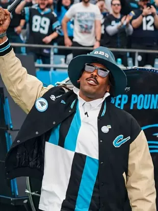Carolina Panthers Cam Newton Varsity Jacket