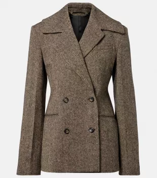 Double-breasted Wool Jacket